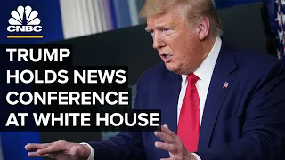 President Trump holds a news conference at the White House — 8/14/2020