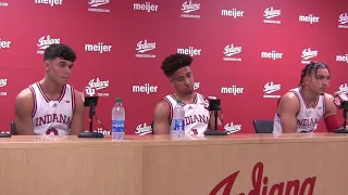 IU Hoop Media Day: Anthony Leal, Rob Phinisee, Parker Stewart