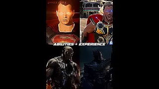 SUPERMAN & THOR VS DARKSEID & THANOS | #shorts