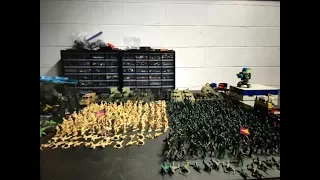 My plastic army men collections