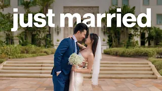 WE GOT MARRIED! | courthouse wedding, lunar new year, mastering coffee