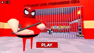 SPIDER-MAN BARRY'S PRISON RUN (Obby) #roblox #scaryobby