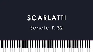 Scarlatti: Keyboard Sonata in D minor, K.32 (Tharaud)