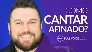 Como Cantar Afinado? - Aula de Canto com Fernando Zimmermann | Full Voice Studios