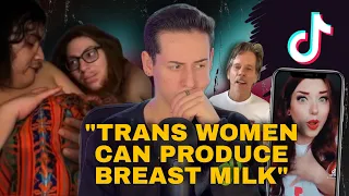 “IM LACTATING!” | Reacting to Woke Tik Toks 4