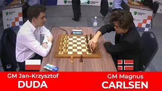 Magnus Carlsen vs Jan-Krzysztof Duda || FIDE World Blitz Chess Championship 2022