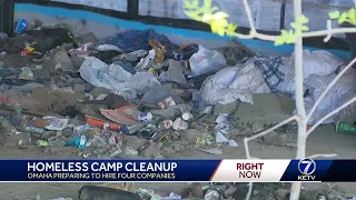 Omaha plans to clear homeless encampments with contractors, while routing people to help