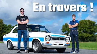 Toujours en travers ! 😅 ⎜Ford Escort MK1 RS 2000