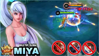 MIYA BEST BUILD 2022 | UNLIMITED LIFESTEAL | BUILD TOP 1 GLOBAL MIYA | MLBB