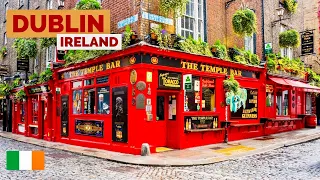 Dublin, Ireland | The Capital Of Pubs | Walking Tour 4K HDR 60fps