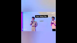 This How Fans Used To Shout Wang Yibo's Name In Front Xiao Zhan In Concert Once Upon A Time