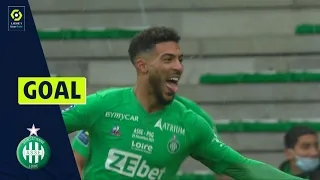 Goal Denis BOUANGA (23' - ASSE) AS SAINT-ÉTIENNE - PARIS SAINT-GERMAIN (1-3) 21/22