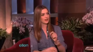 Anne Hathaway and Ellen Have Some Fun!