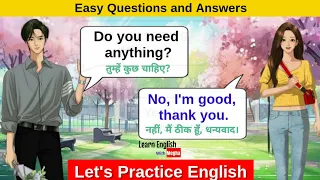 English Conversation Practice for Beginners | Improve English Speaking Skills | Practice English