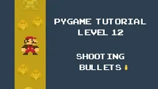 Pygame Tutorial - 12 -  Shooting Multiple bullets at Space Invaders