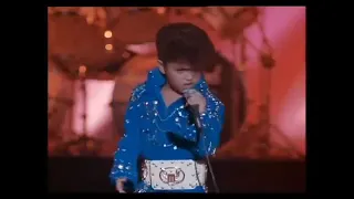 Little Elvis scene from Honeymoon in Vegas 1992 Bruno Mars