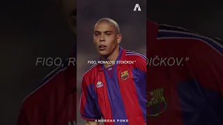 Day When Ronaldo Nazario Came To Barcelona | José Mourinho