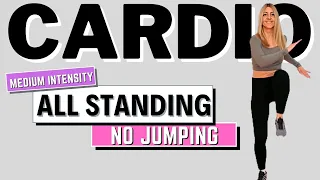 🔥30 MIN FAT BURNING CARDIO SESSION🔥ALL STANDING🔥NO JUMPING🔥LOW IMPACT🔥MISS CARDIO WORKOUT🔥