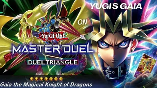 Gaia Deck on YuGiOh Master Duel - Duel Triangle Event 2024