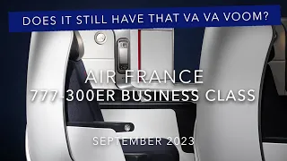 Air France 777 300ER Business Class Trip Report