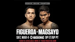 Figueroa vs Magsayo  Full Fight Replay