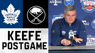 Sheldon Keefe Post Game | Toronto Maple Leafs vs Buffalo Sabres | March 13, 2022