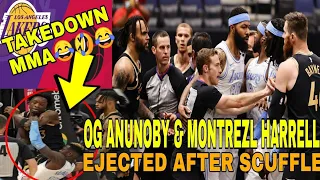 Lakers Vs Raptors | Lakers Build Big Early Lead, Past Raptors | OG & Harrell Ejected After Wild Play