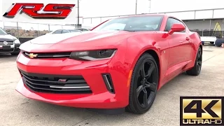 2017 Chevrolet Camaro RS (4cyl Turbo) - Red & Black