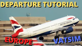 IFR Departure Tutorial For Beginners| VATSIM MSFS2020