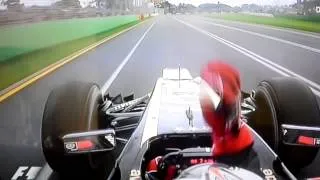 kimi Raikkonen wins Finish !! Arriver Melbourne 2013 GP Australie - F1saison