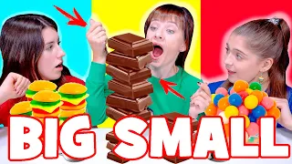 ASMR Big Spoon VS Small Spoon VS No Hands Food Mukbang