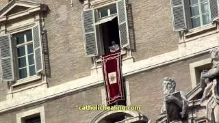 Last Angelus by Pope Benedict XVI - L'Ultimo Angelus del Papa Benedetto XVI