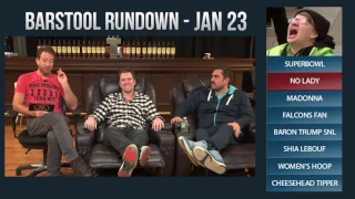 Barstool Rundown - January 23, 2017