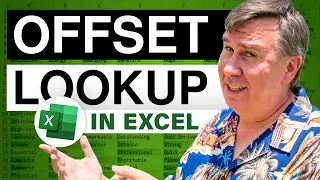 Excel - Find Matching Value and Return Cells to the Right of Match - Episode 1188