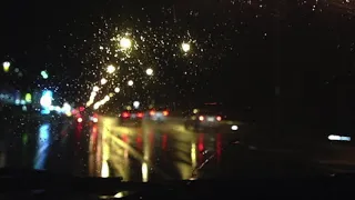 'fallingforyou' by the 1975 but you're driving in the rain