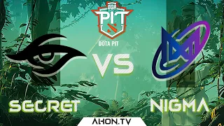 🔴DOTA 2[RU] Nigma Galaxy vs Team Secret [Bo3] OGA Dota PIT S5, Europe & CIS, Upper Bracket, Round 2