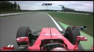 ''WE HAVE TO STOP!'' Angry Kimi Räikkönen - German GP 2014