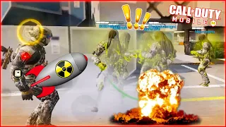 COD Mobile Funny Moments - Nuclear Bomb In Super Attack Of The Undead | TonyN COD