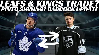 NHL Trade Rumours - Leafs & Kings Trade? Pinto  Sign or Trade? NHLPA Statement on Babcock Inv