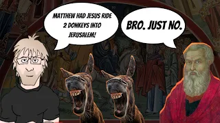 No, Jesus Didn't Ride Two Donkeys In Matthew's Gospel
