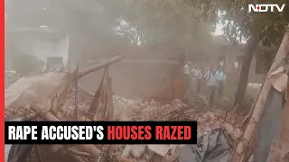 Houses Of 2 Men Accused Of Raping, Brutalising 12-Year-Old Girl Demolished