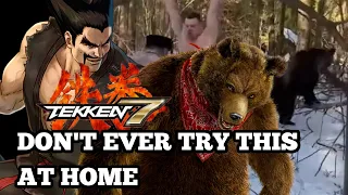 2 Men and A Bear Training 🐻 Heihachi and Kuma IRL