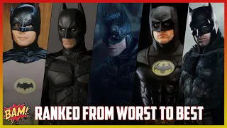 All 7 Live-Action Batman Actors Ranked From Worst to Best! (w/ Robert Pattinson)