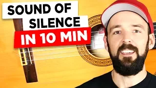 Learn to play guitar - Disturbed - Sound of silence - easy