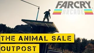 FAR CRY 5 ARCADE: The Animal Sale Outpost | Throwing Knife - Stealth Kills
