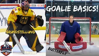 Hockey Goalie Training: Basic Stance and Butterfly Basics with Jenny Harss