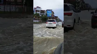 flood at Imphal city