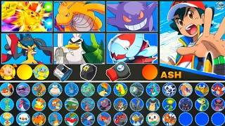 Ash's All Pokemon GEN 1 - GEN 8 (In a Sequence) |. By everyone's story