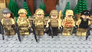 Выбираем СТАЛКЕРА!! (Обзор минифигурок) / Lego minifigures military review!