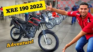 NOVA HONDA XRE 190 2022 ADVENTURE (Em 4K) XRE 190 Adventure!